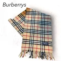 Burberrys バーバリーズ 英国製 ノバチェック ラムウール マフラー