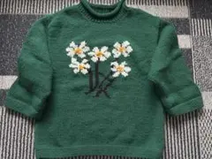 macmahon knitting mills niche. ニット 花柄のサムネイル