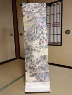 西陣織 高級袋帯「平安古典絵巻」壱阡八百細緻織 未仕立て - メルカリ