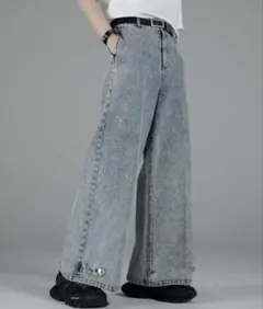 ADRER エクストラクオリティワイドフレアパンツ