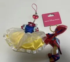 白雪姫 ドレス型 ヒール型 キーホルダー セット