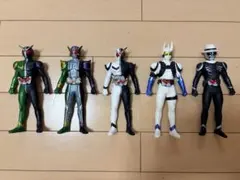 仮面ライダーW ソフビ フィギュア 5体セットのサムネイル
