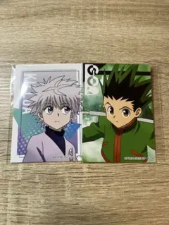 ハンターハンター ミニブロマイド キルア ゴン HUNTER × HUNTER