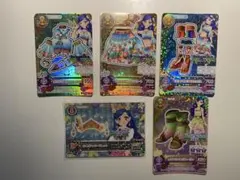アイカツカード オリエンタルリブラコーデ　風沢そら5枚セット