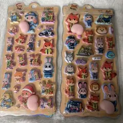 ズートピア おしりシール ぷにぷにシール