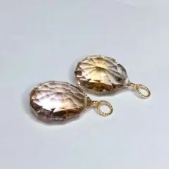 14kgf アメトリンピアス♡