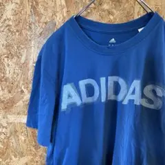 AE10220 adidas 半袖Tシャツ ブルー メンズ L ポス