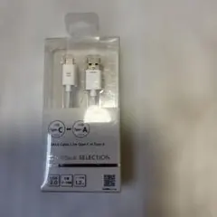 USB 2.0 Type-C to Type-Aケーブル 1.2m QW4560