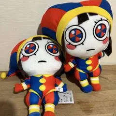 【プライズ】アメイジングデジタルサーカス　ポムニぬいぐるみ2体セット