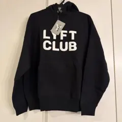【新品未使用】LYFT CLUB ブラックパーカー Mサイズ
