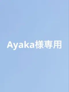 【Ayaka様専用】