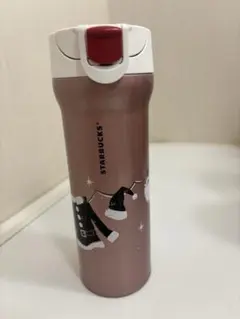新品 ☆ スターバックス　クリスマス　タンブラー ピンク480ml