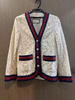★極美品★GUCCI グッチ ツイードジャケット★ 累積売上総額第1位【GUCCI☆グッチ】ツイード ジャケット