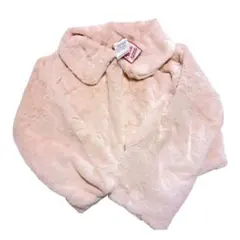 新品 150 リッカリッカ ファー コート ピンク Ricca Ricca