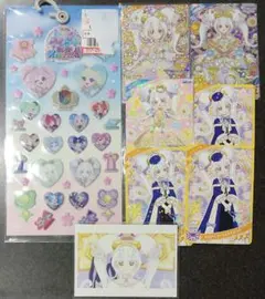 【ひみつのアイプリ】しまむら　ひみつのアイプリシール＆リング姫セット