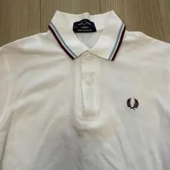 Fred Perry ホワイト ポロシャツ M12/120/635/404