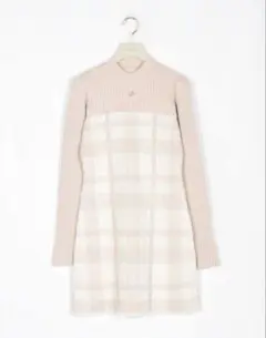 アンミール AnMILLE ニットワンピース ピンク