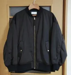 GLOBAL WORK ブラック MA-1ジャケット