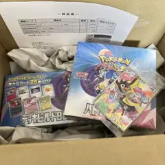 ポケセン当選分 バトルパートナーズ BOXとデッキ、プロモカード３点セット