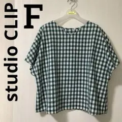 studio CLIPスタジオクリップ コットンリネン ドルマンTシャツブラウス