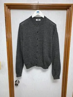 ＜H＞リネンクロップドクルーネックカーディガン H＞リネンクロップドクルーネックカーディガン