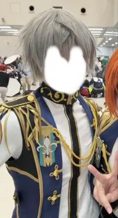 た*・様 にじさんじ イブラヒム コスプレ衣装 ウィッグ フルセット
