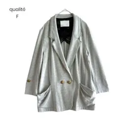 ジャケット テーラード ロールアップ グレー F 羽織 ライトアウター b024