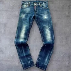 DSQUARED2 Slim jean 44 ディースクエア 2 ダメージ加工