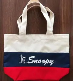 Snoopy スヌーピー　キャンバス地　トートバッグ
