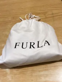 FURLA ピンク レザー ポーチ