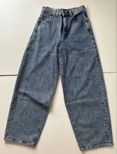 【週末限定値下げ中】ライトブルー　ワイド　デニムパンツ