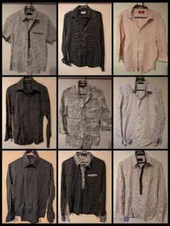 【9着セット】MKオム A.S.M HIGHSTREET ヒロミチナカノシャツのサムネイル