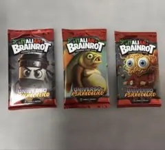 イタリアン ブレインロット カード　3パックまとめ売り　新品未開封品