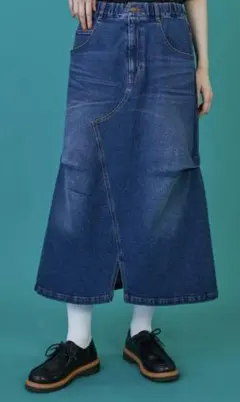 美品 keisuke kanda リボンまみれ デニム スカート Aライン - メルカリ