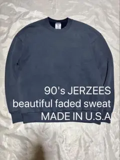 鬼フェード 90’s USA製 JERZEES スウェット