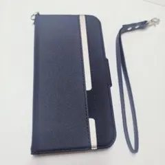 ★iPhone 14 Pro Max ケース ブラック ストラップ 手帳型