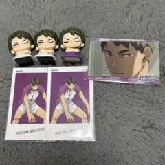 ハイキュー 牛島若利 おねむたん ベースヤード チェキ シール ウエハース