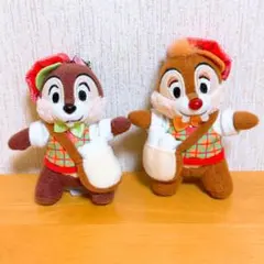ディズニー チップとデール ぬいぐるみストラップ アメフロ