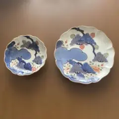 「古伊万里」なます皿・中皿2枚セット
