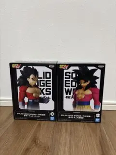 ドラゴンボールGT SOLID EDGE WORKS 悟空　ベジータ　2体セット