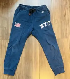 \\Championチャンピオン スウェットパンツ ネイビー140ジョガー//