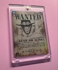 【OP13-119】ポートガス・D・エース(SP)手配書