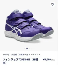 アシックス 安全靴 ウィンジョブ®CP310 HS（3E相当） 27 - メルカリ