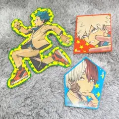 僕のヒーローアカデミア展　フレークシール　ヒロアカ　緑谷　爆豪　轟