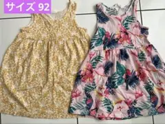 H&M 女の子ノースリーブワンピース 2枚セットのサムネイル