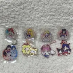 セーラームーン　セット　キーホルダー　クリップ　サンリオ