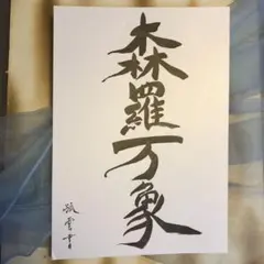 森脇雲溪 「蓮」 貴重な全落款印譜あり 真作！ - メルカリ