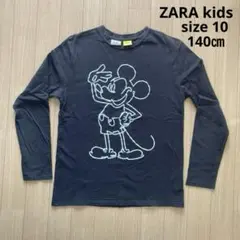 ［ZARA kids］size 10/140cm Disney チャコールグレー