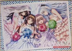アマカノ　紗雪　一ノ瀬穂波　上林聖　こはる　ラバーマット　プレイマット NEXTONガールズラバーマットvol.014 アマカノシリーズ「上林聖
