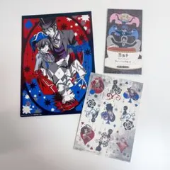 黒執事　A4メモ帳とシール　紅茶セット